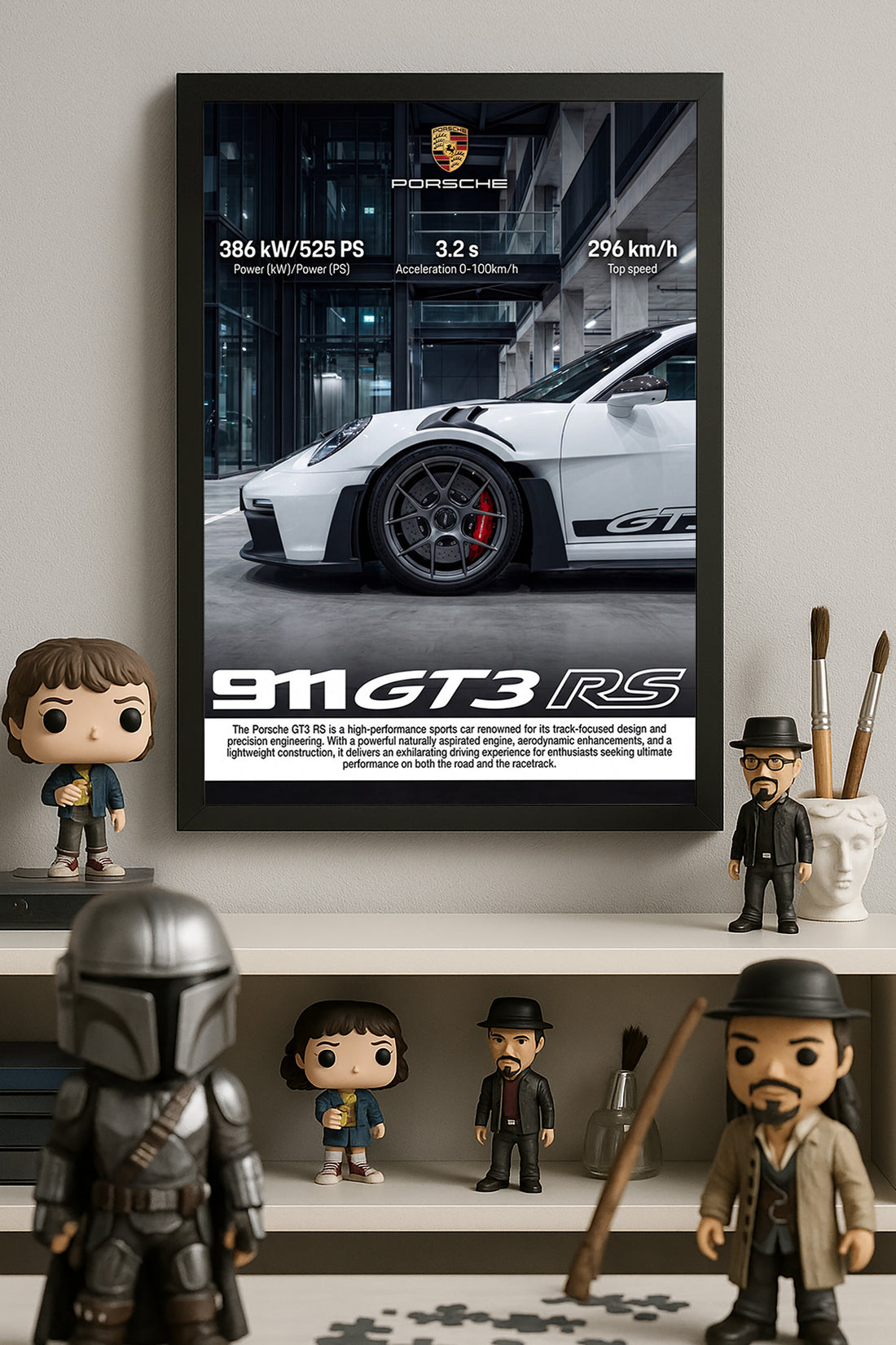 Porsche 911 GT3 - tablo