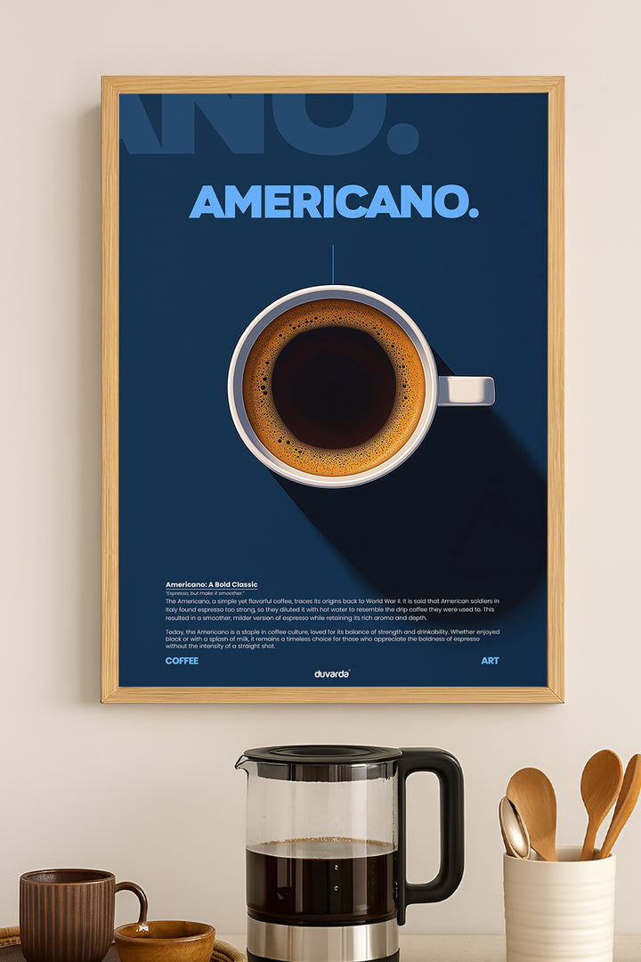 Americano Kahve - tablo
