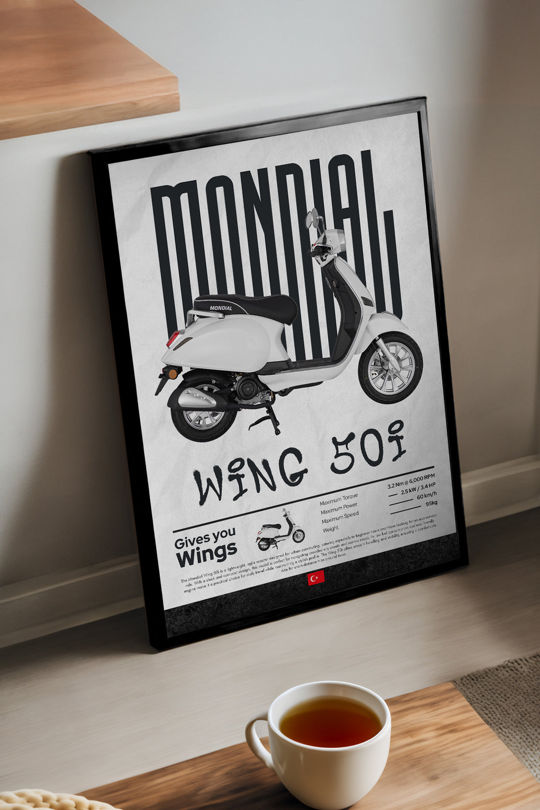 Mondial Wing 50i Beyaz