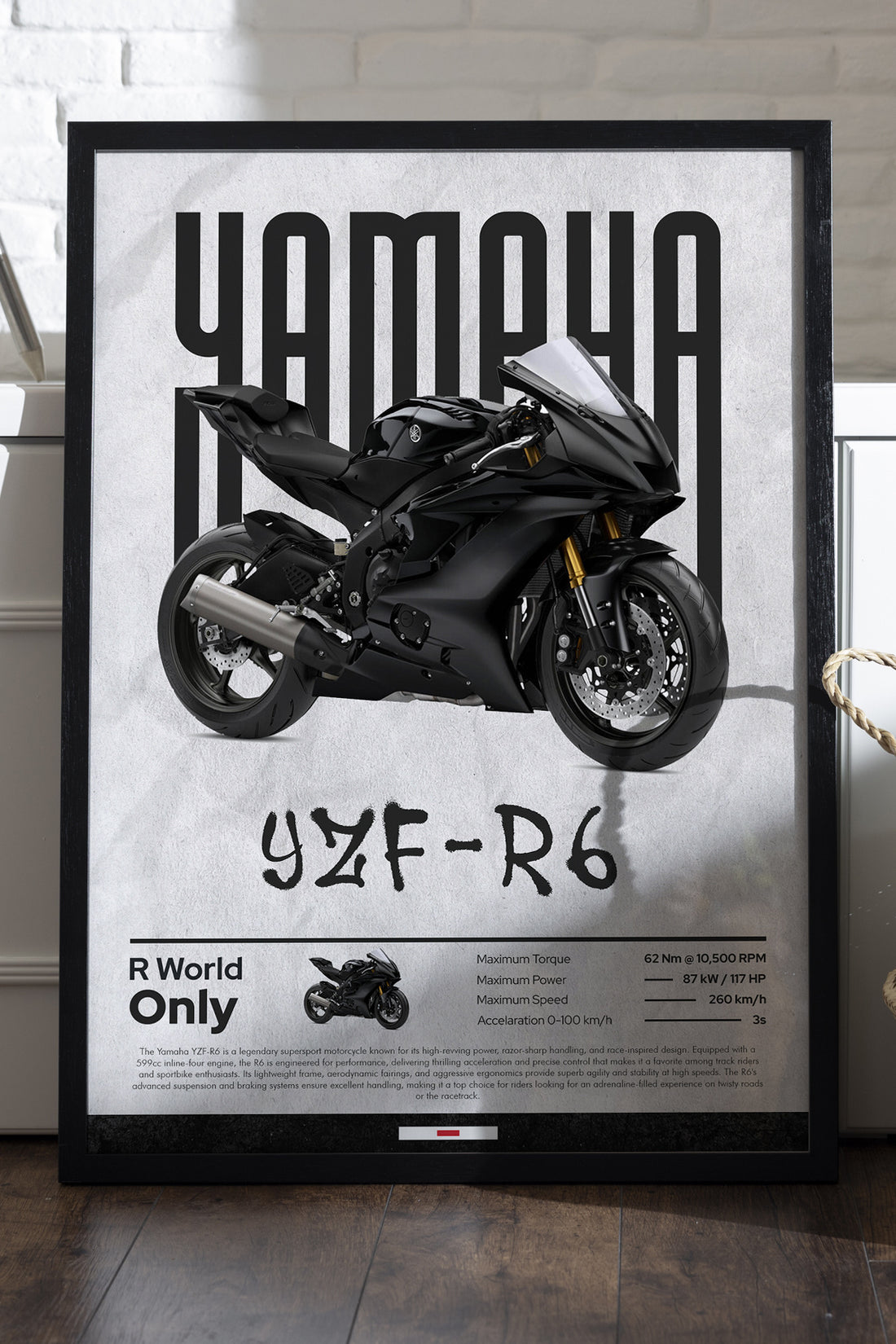Yamaha YZF-R6 - tablo