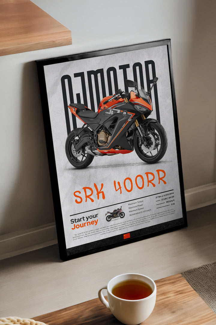 QJ Motor SRK 400RR Turuncu