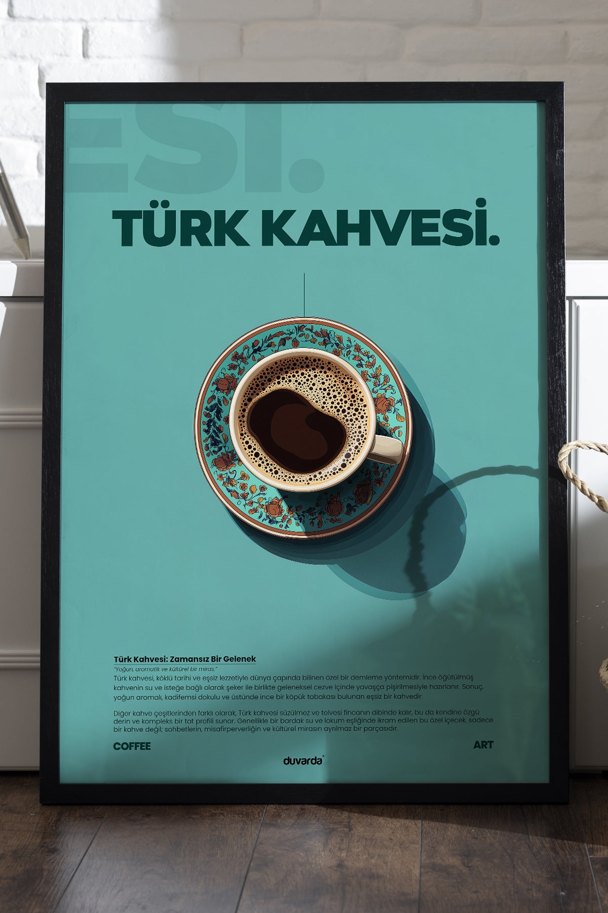 Türk Kahvesi Kahve - tablo