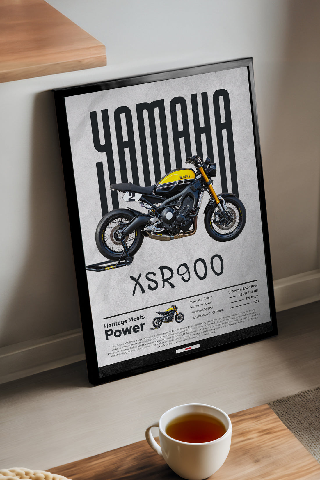Yamaha XSR 900 - tablo