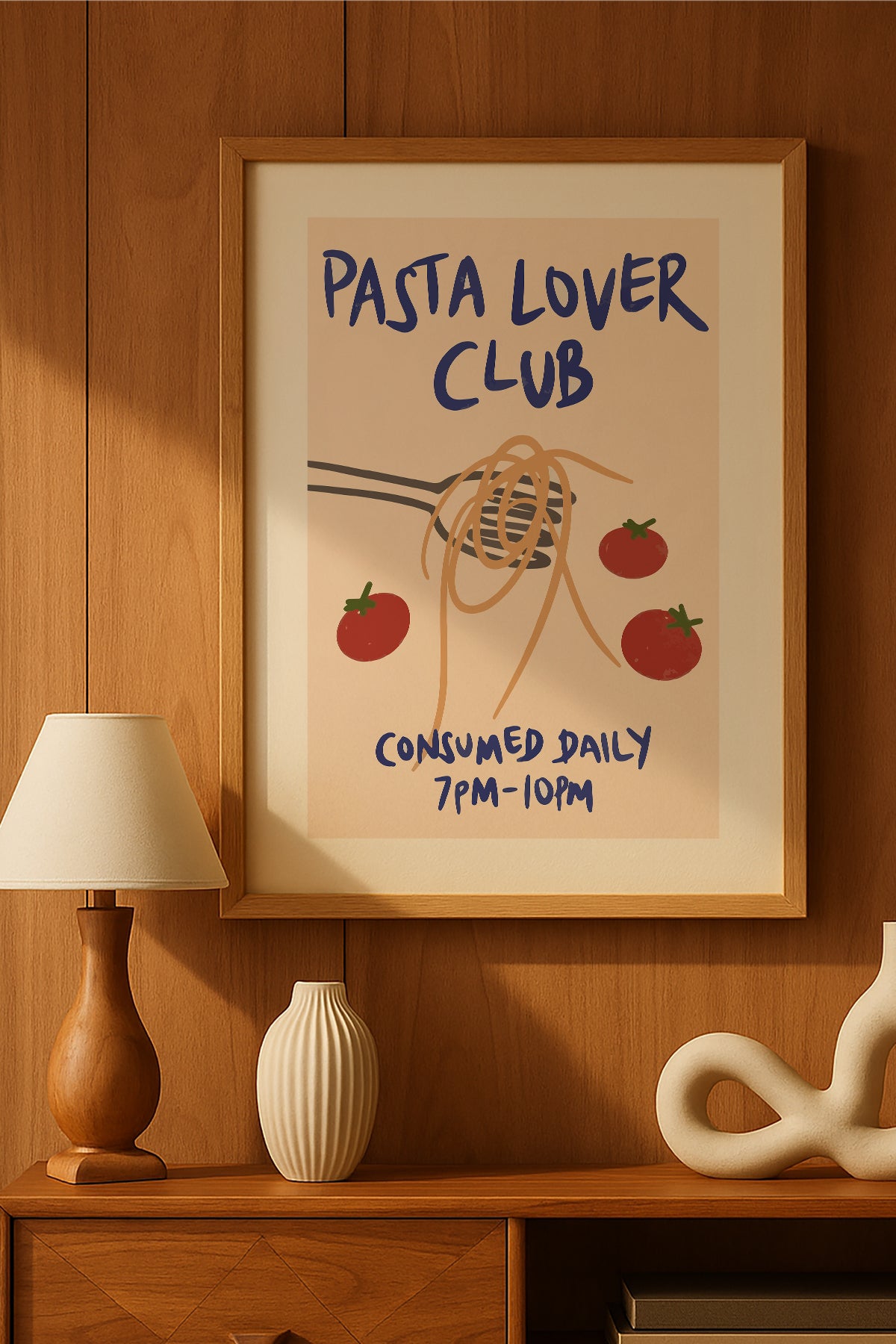 Pasta Lover Club - tablo
