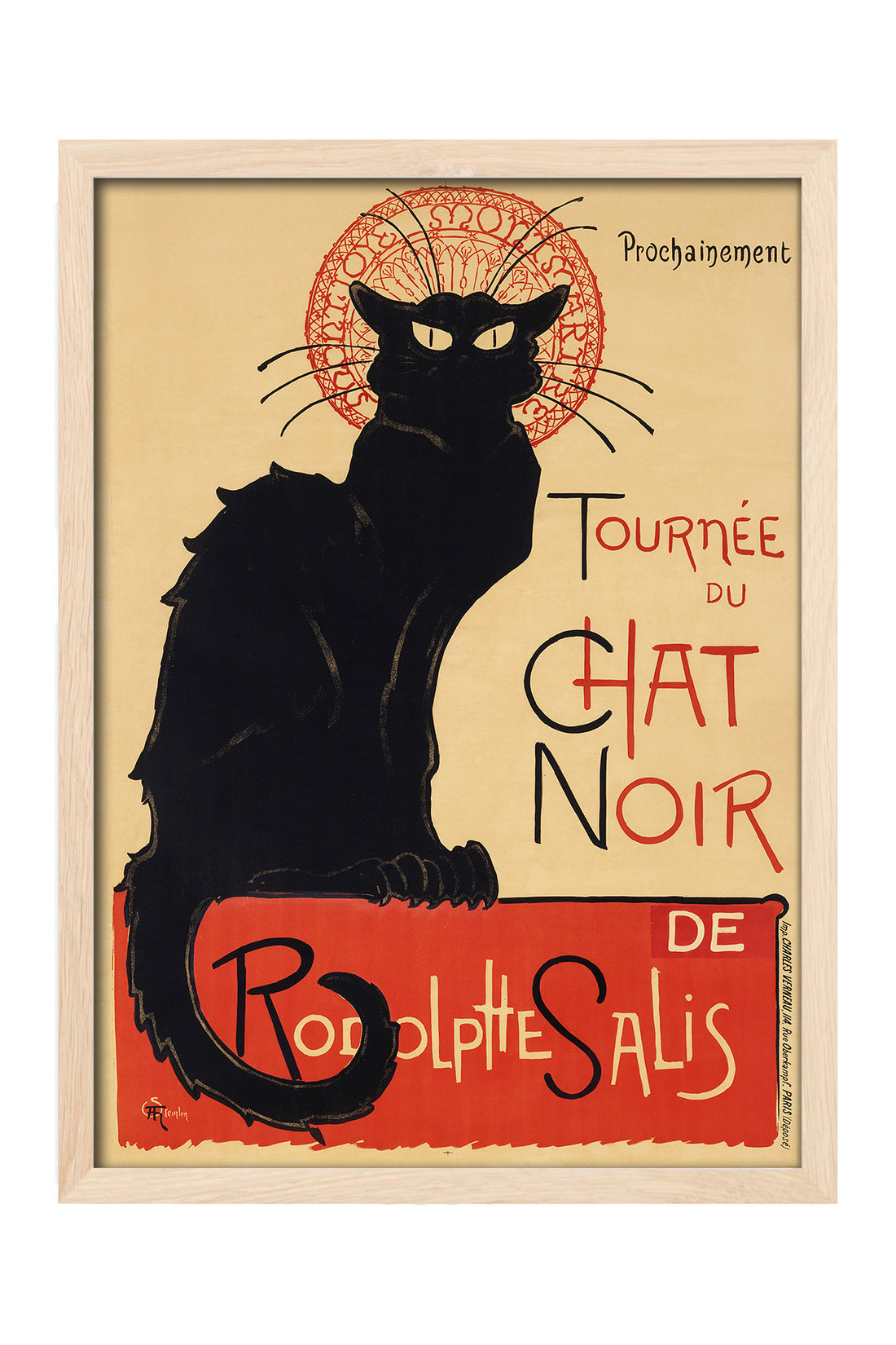 Chat Noir Kedi - tablo