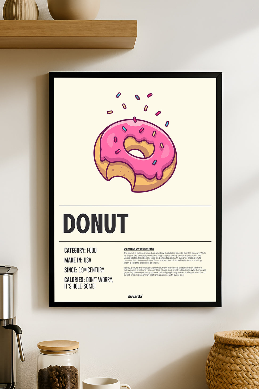 Donut Siyah