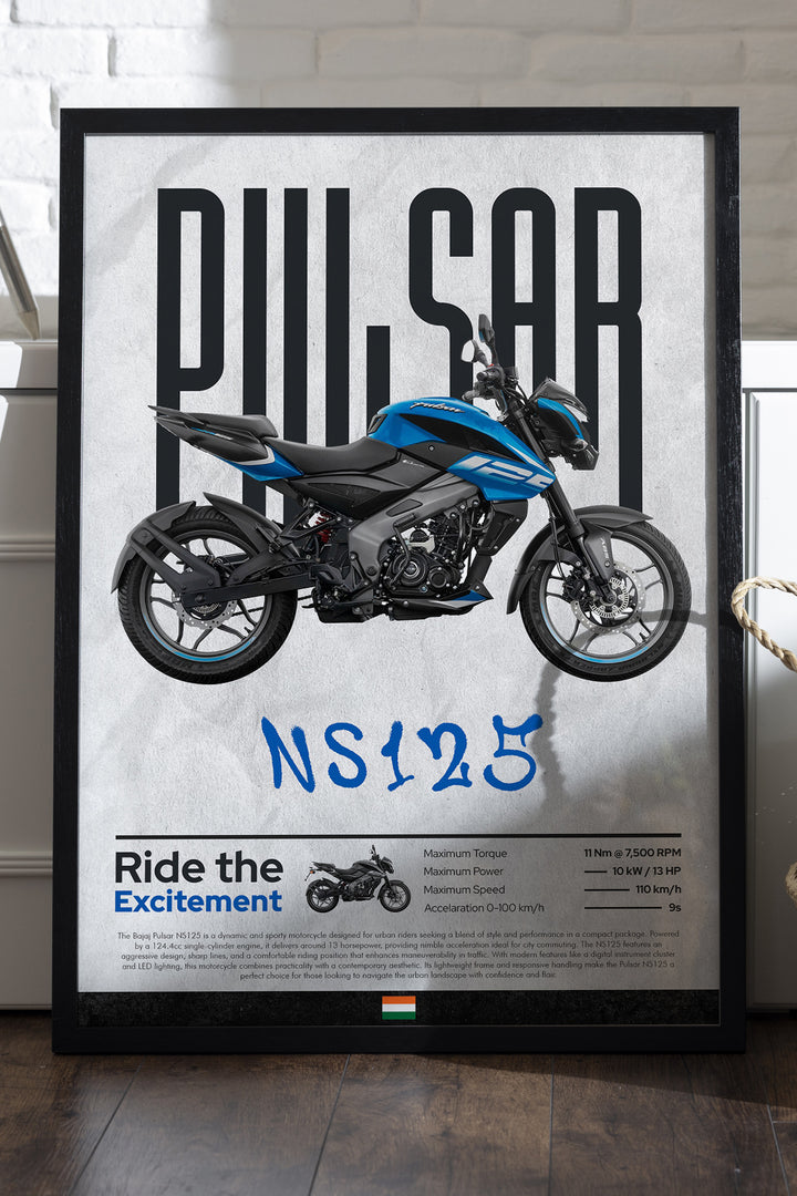 Bajaj Pulsar NS 125 Mavi