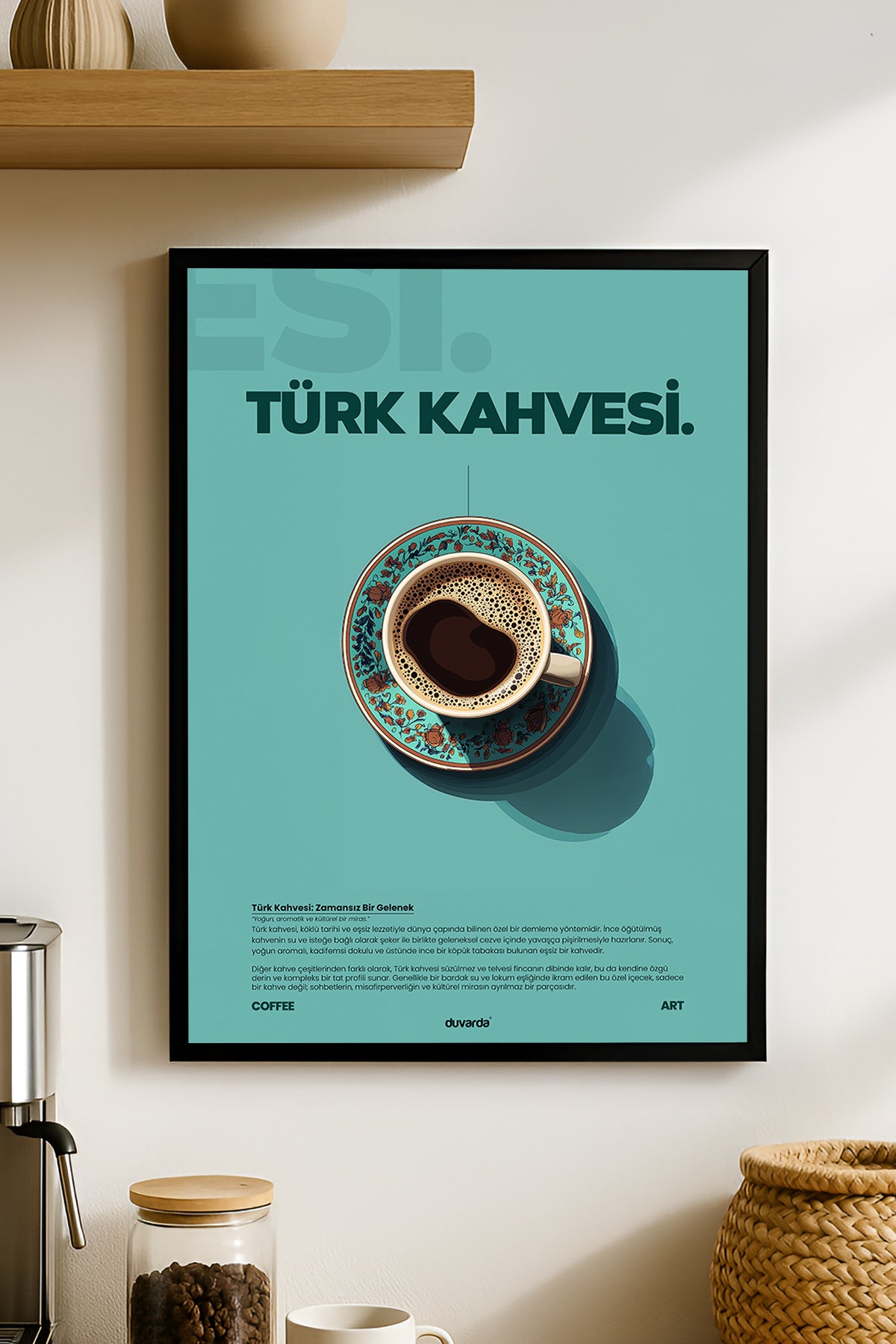 Türk Kahvesi Kahve - tablo