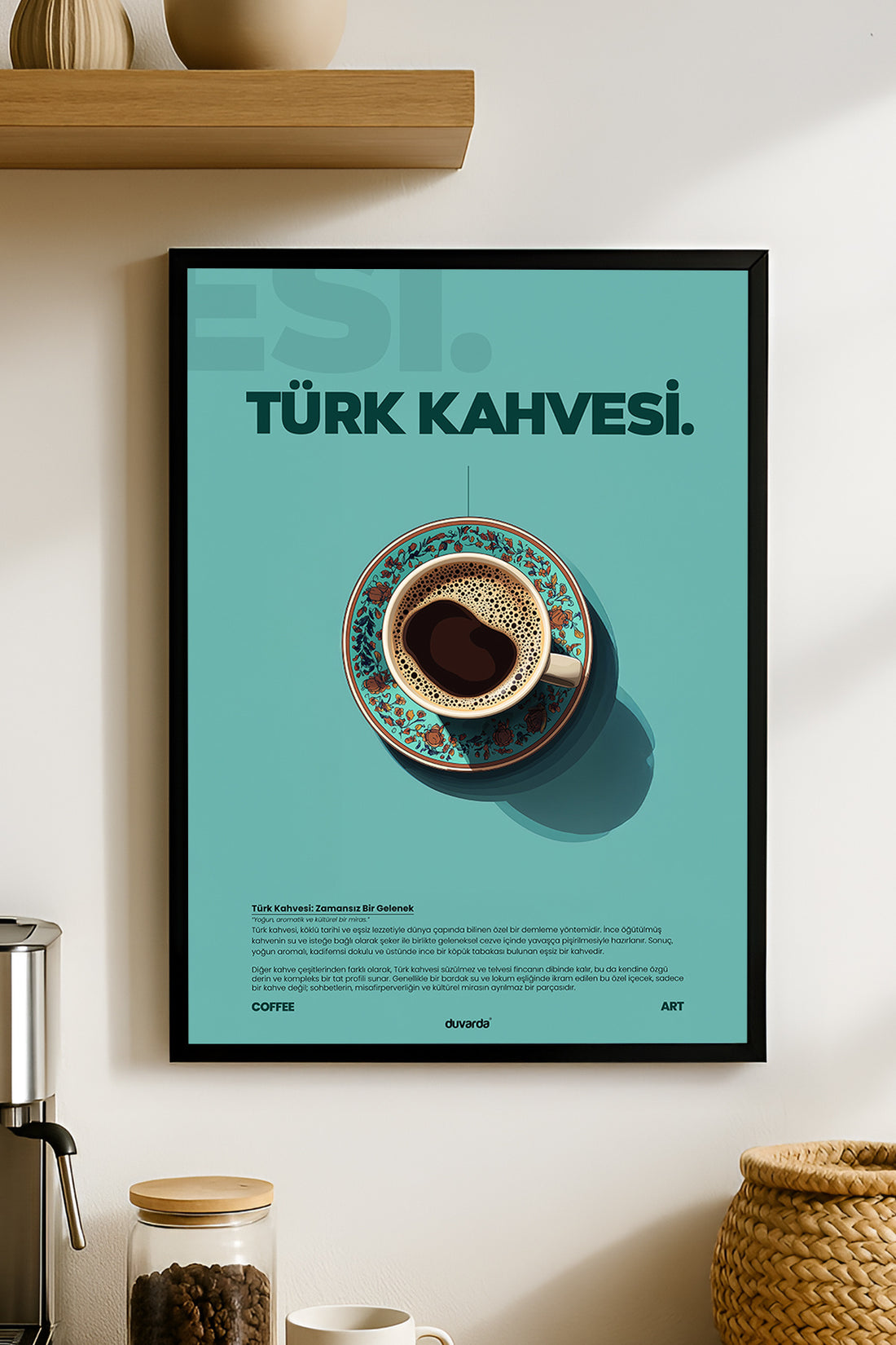 Türk Kahvesi Kahve - tablo
