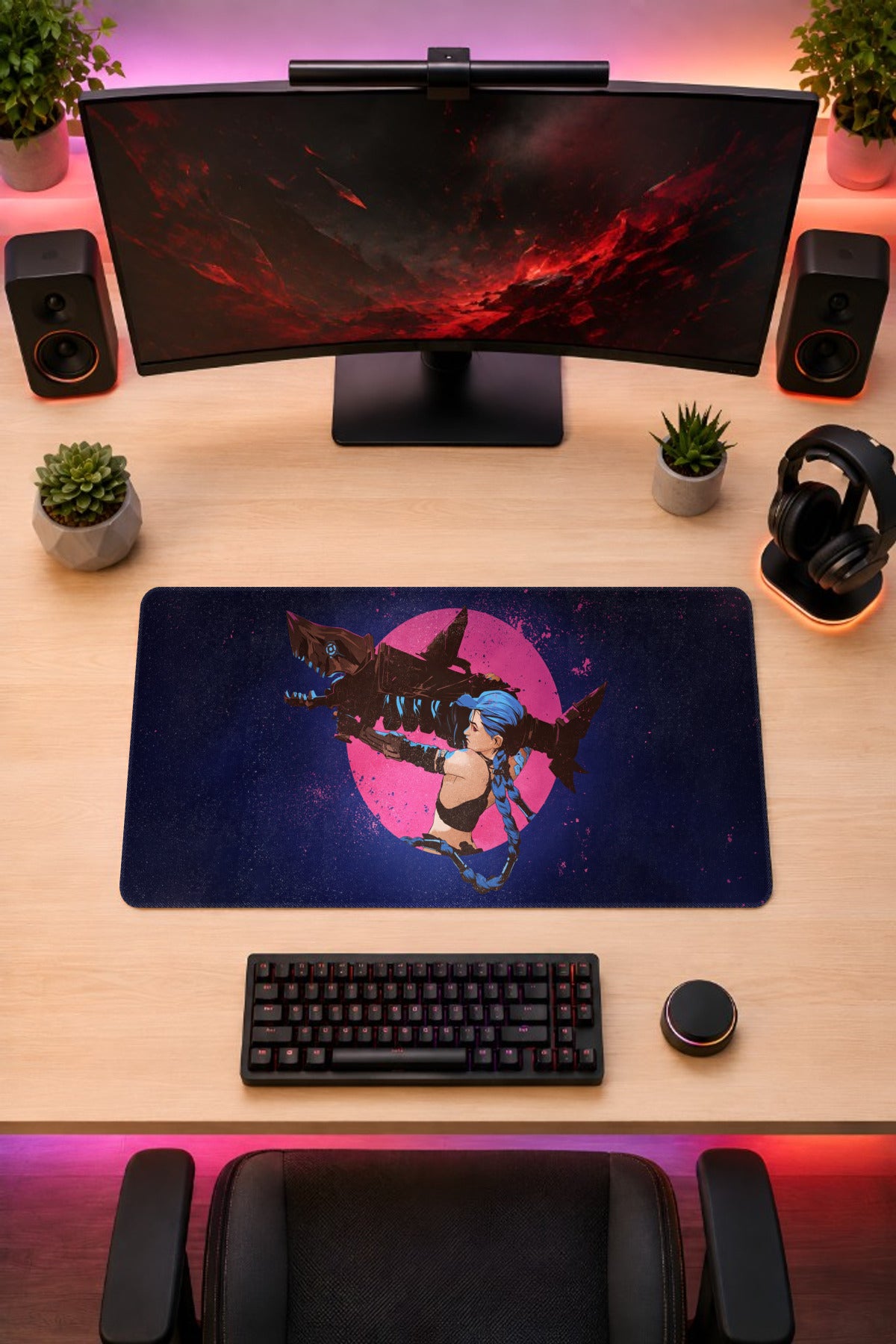 League of Legends Jinx - mousepad