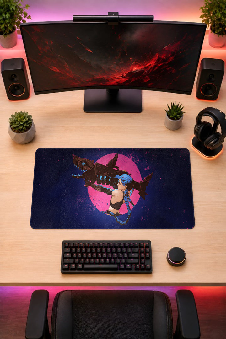 League of Legends Jinx - mousepad
