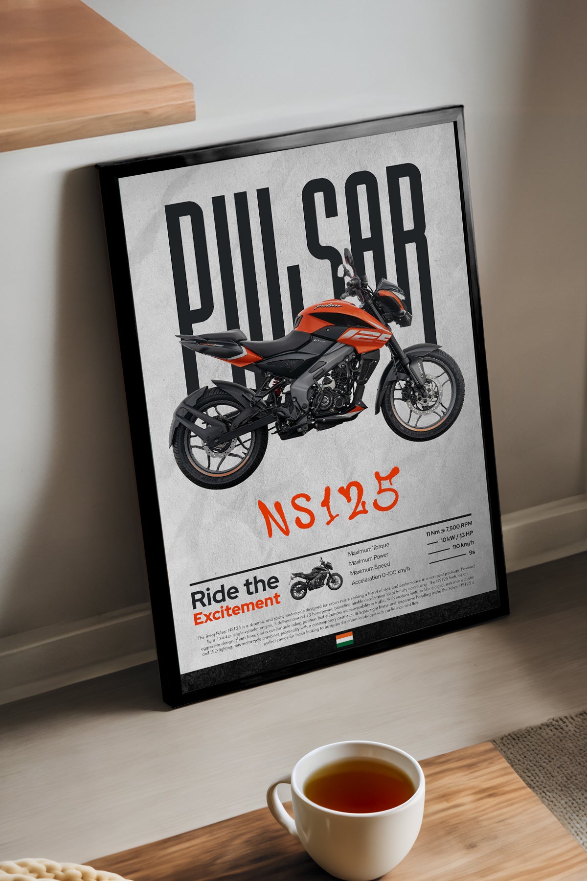 Bajaj Pulsar NS 125 Kırmızı