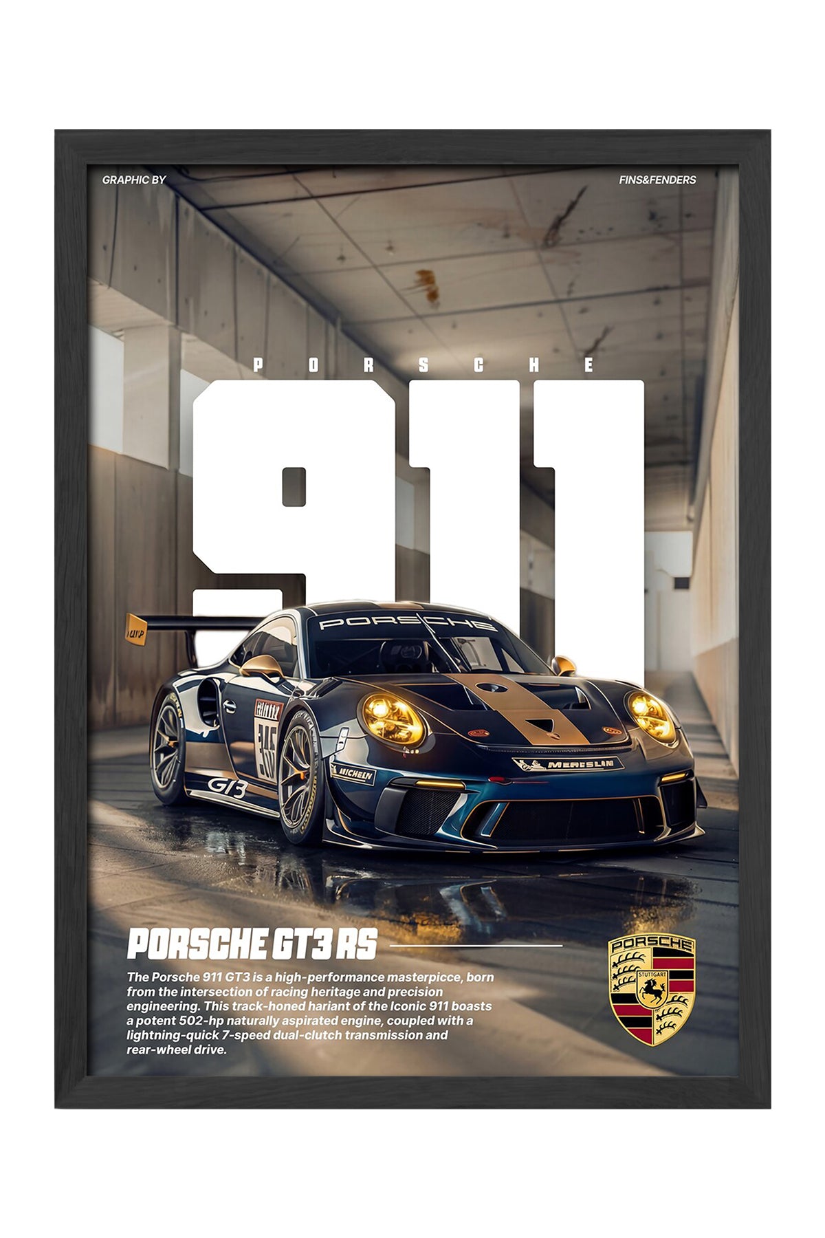 Porsche 911 - tablo
