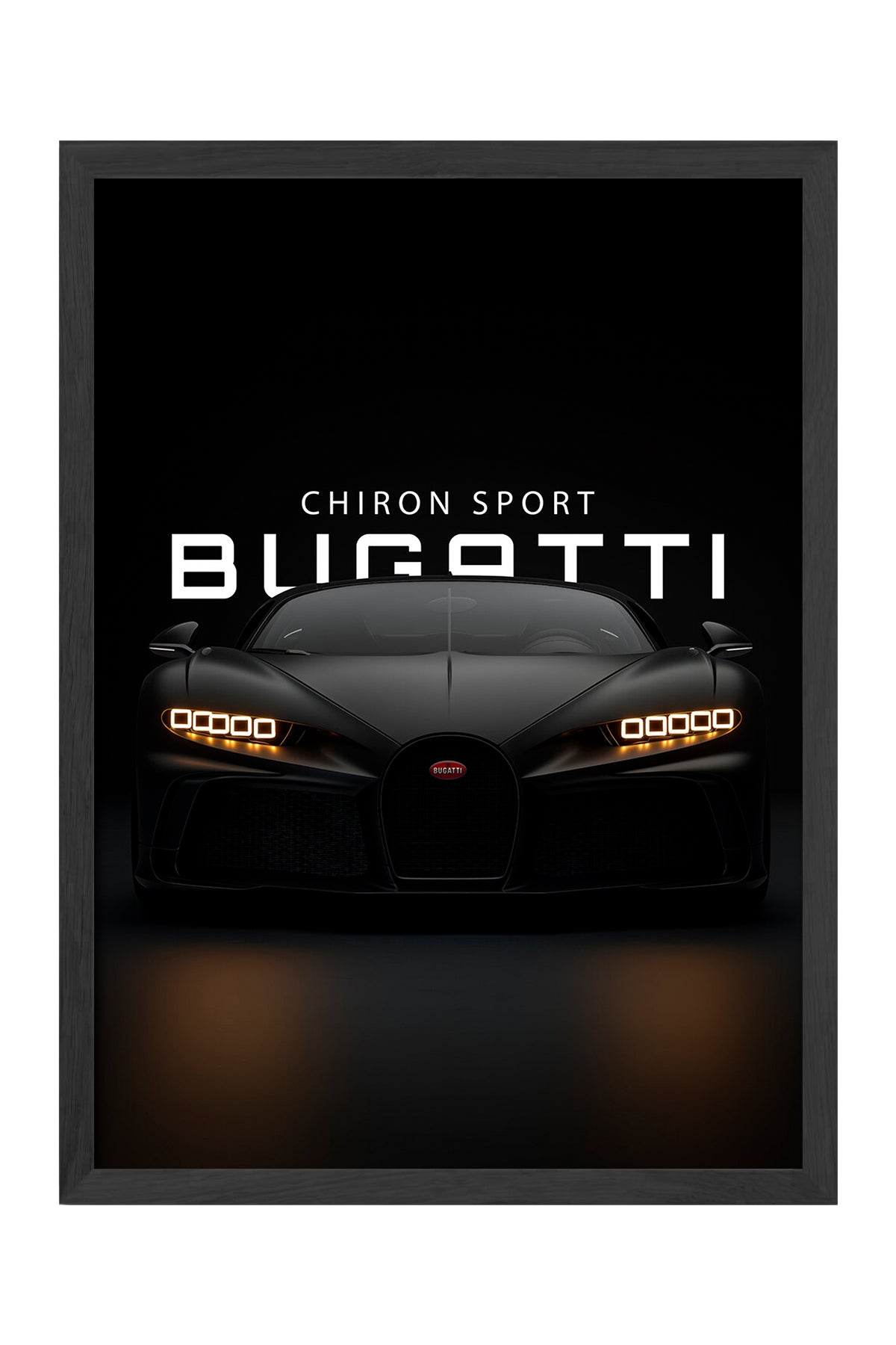 Bugattio Chiron Sport - tablo