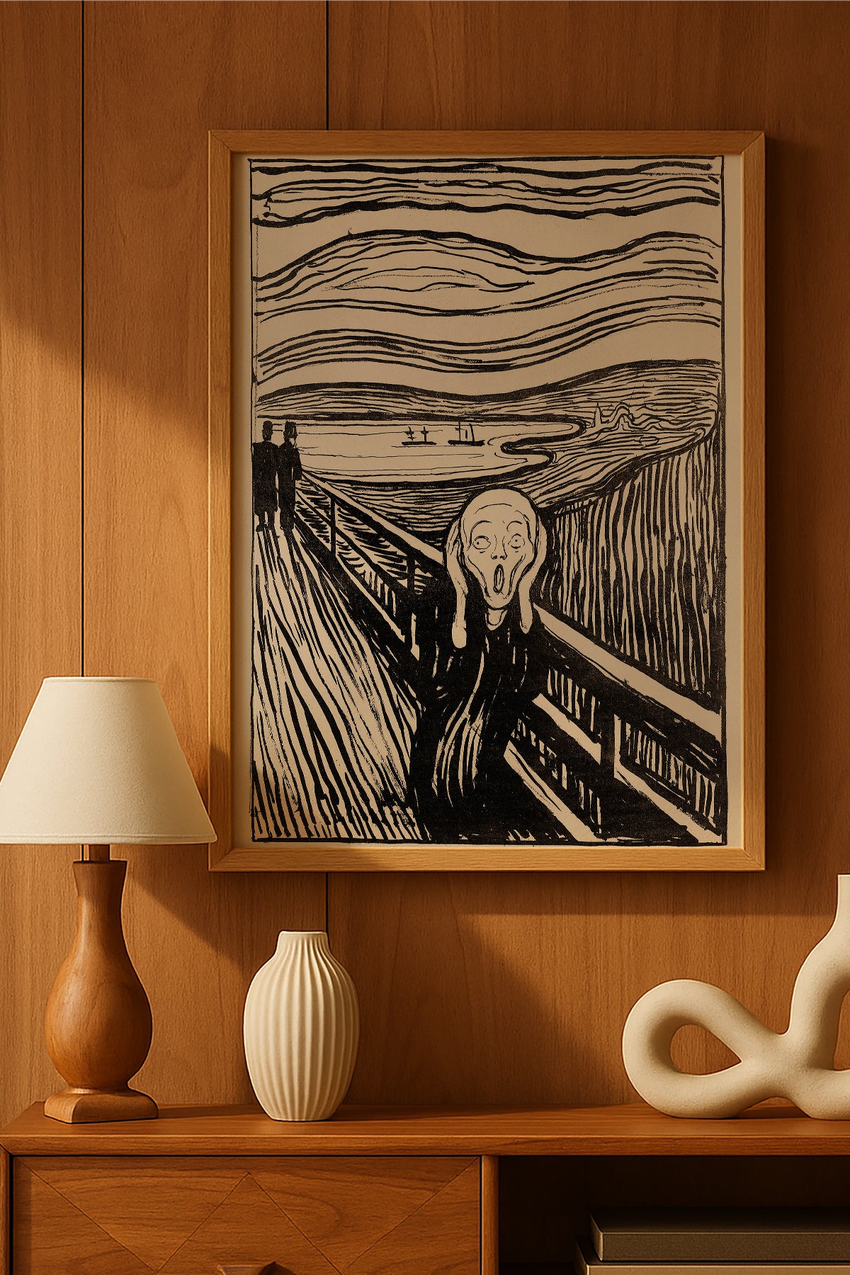 Edvard Munch Çığlık - tablo