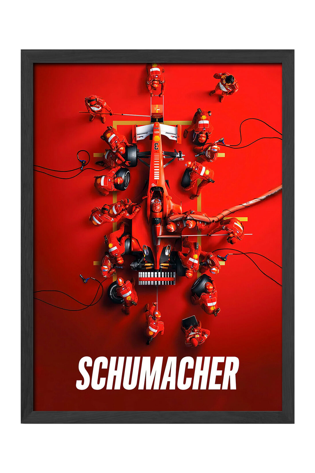 Michael Schumacher Formula 1 - tablo