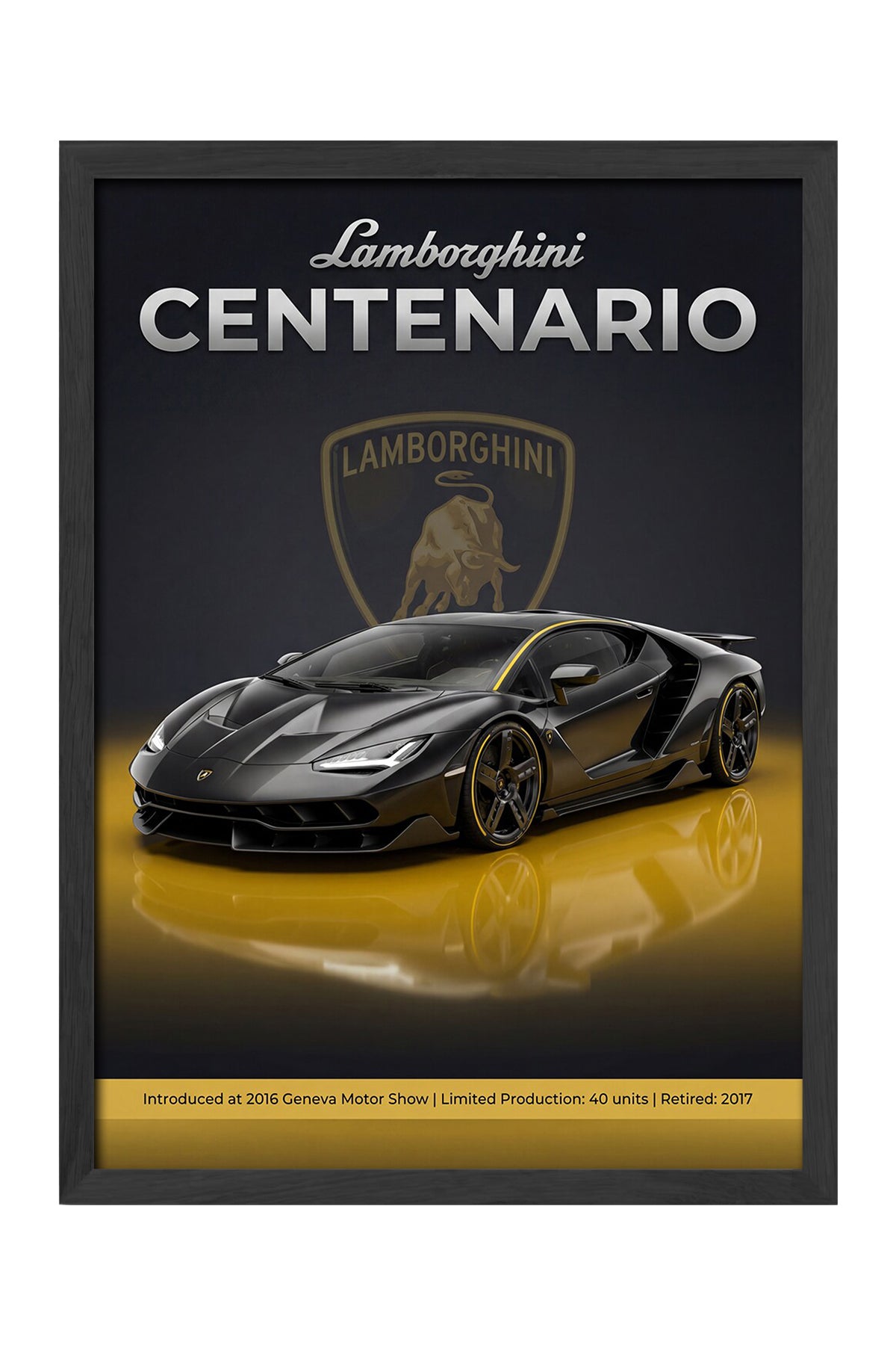 Lamborghini Centenario - tablo