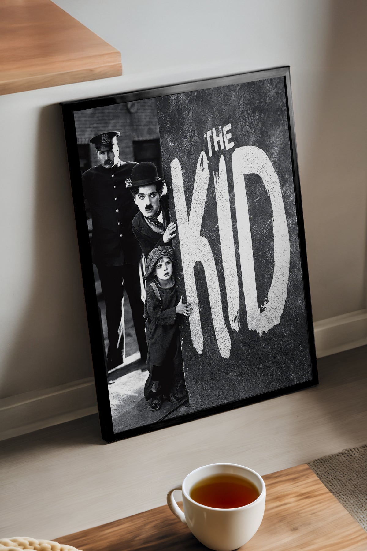 Charlie Chaplin The Kid - tablo