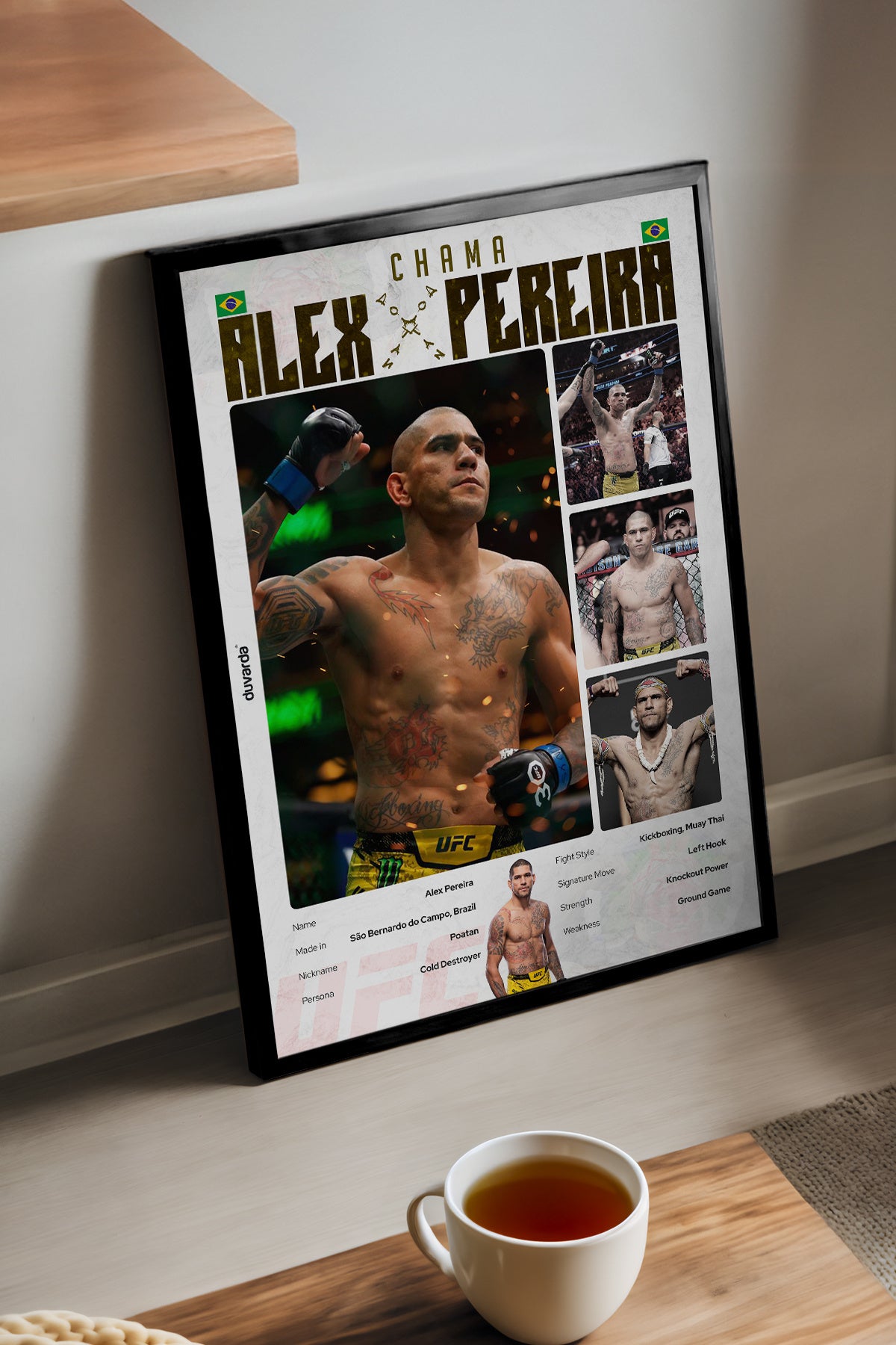 Alex Pereira UFC - tablo