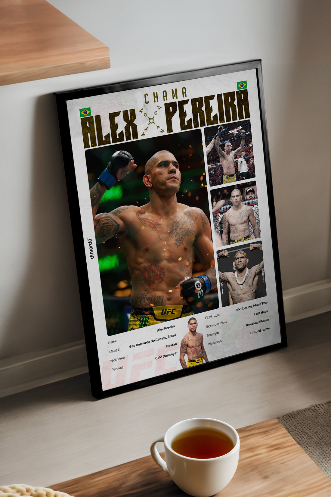 Alex Pereira UFC - tablo