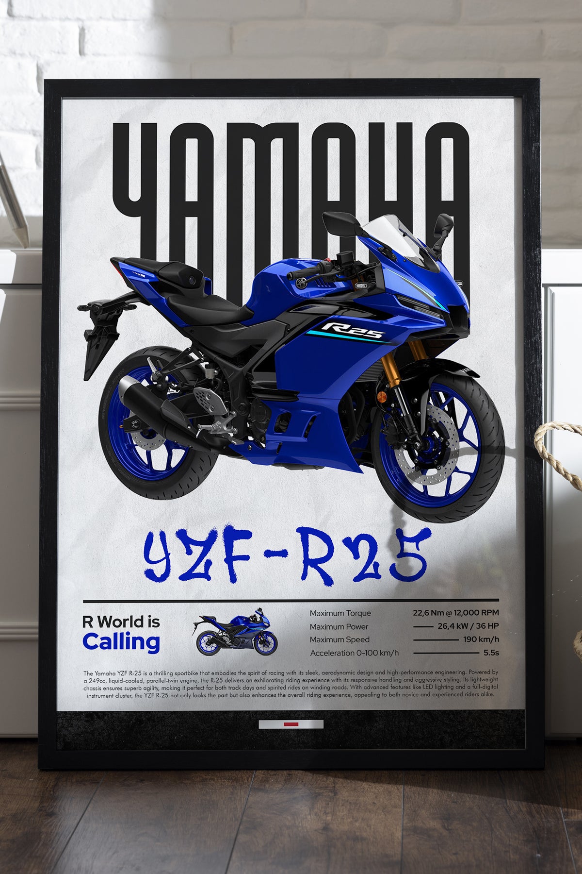 Yamaha YZF R-25 - tablo