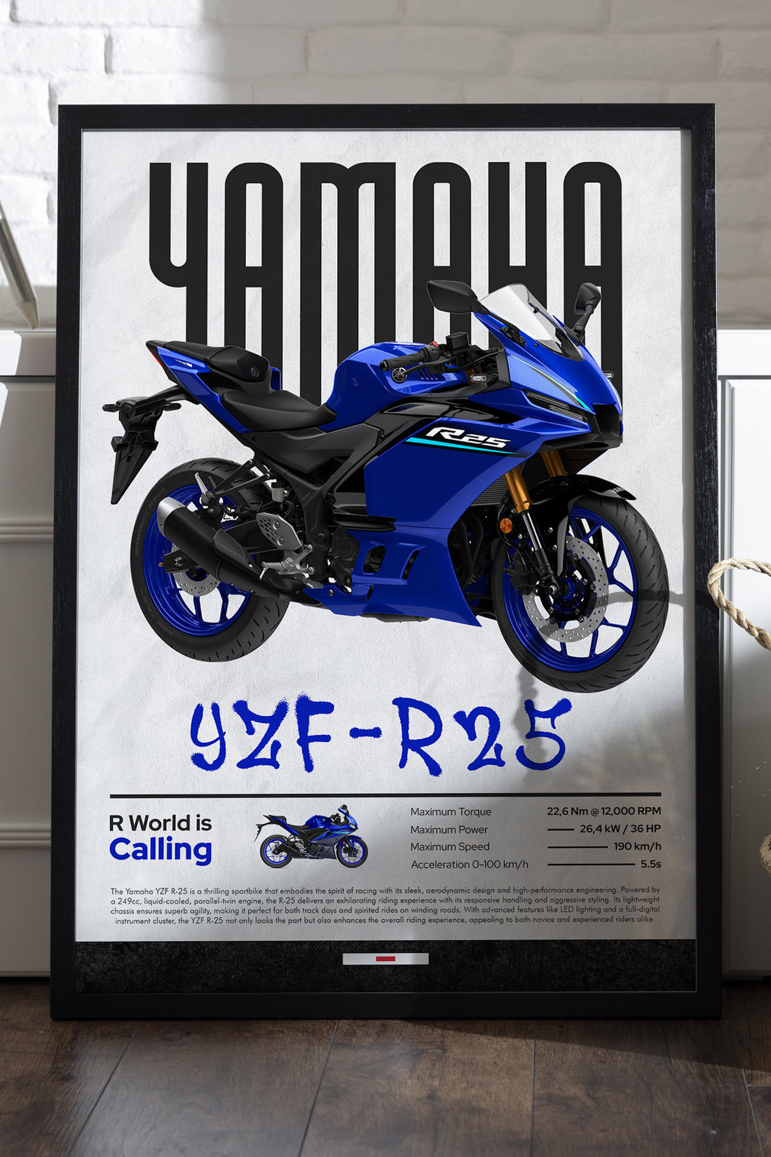 Yamaha YZF R-25 - tablo
