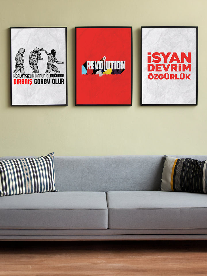 Devrim Üçlü Set